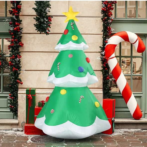 Blow Up Yard Decorations With Built-in LED Lights