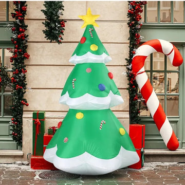 Blow Up Yard Decorations With Built-in LED Lights