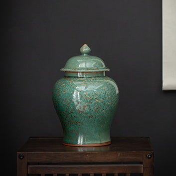 Kiln Baked Retro Temple Tea Pot